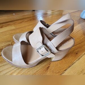 Kork-Ease San Carlos Tan Size 10 Leather Platform